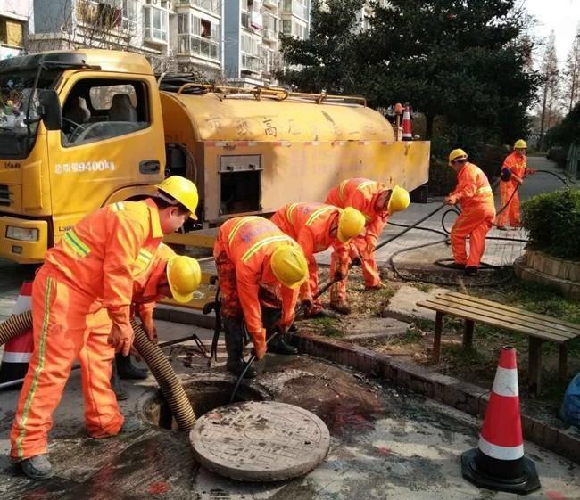 龙山市政管道清淤